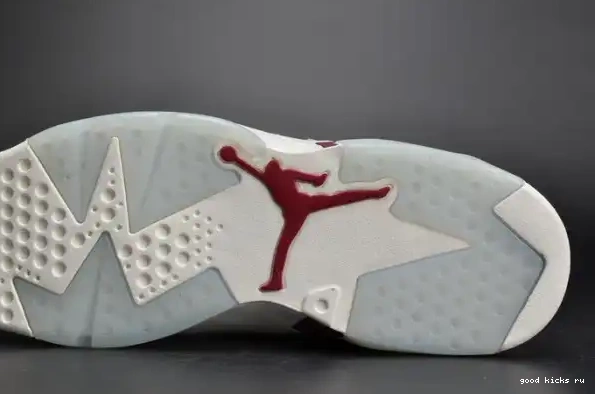 Rep Maroon Jordan Air 384664-116 white 6 Retro 0325
